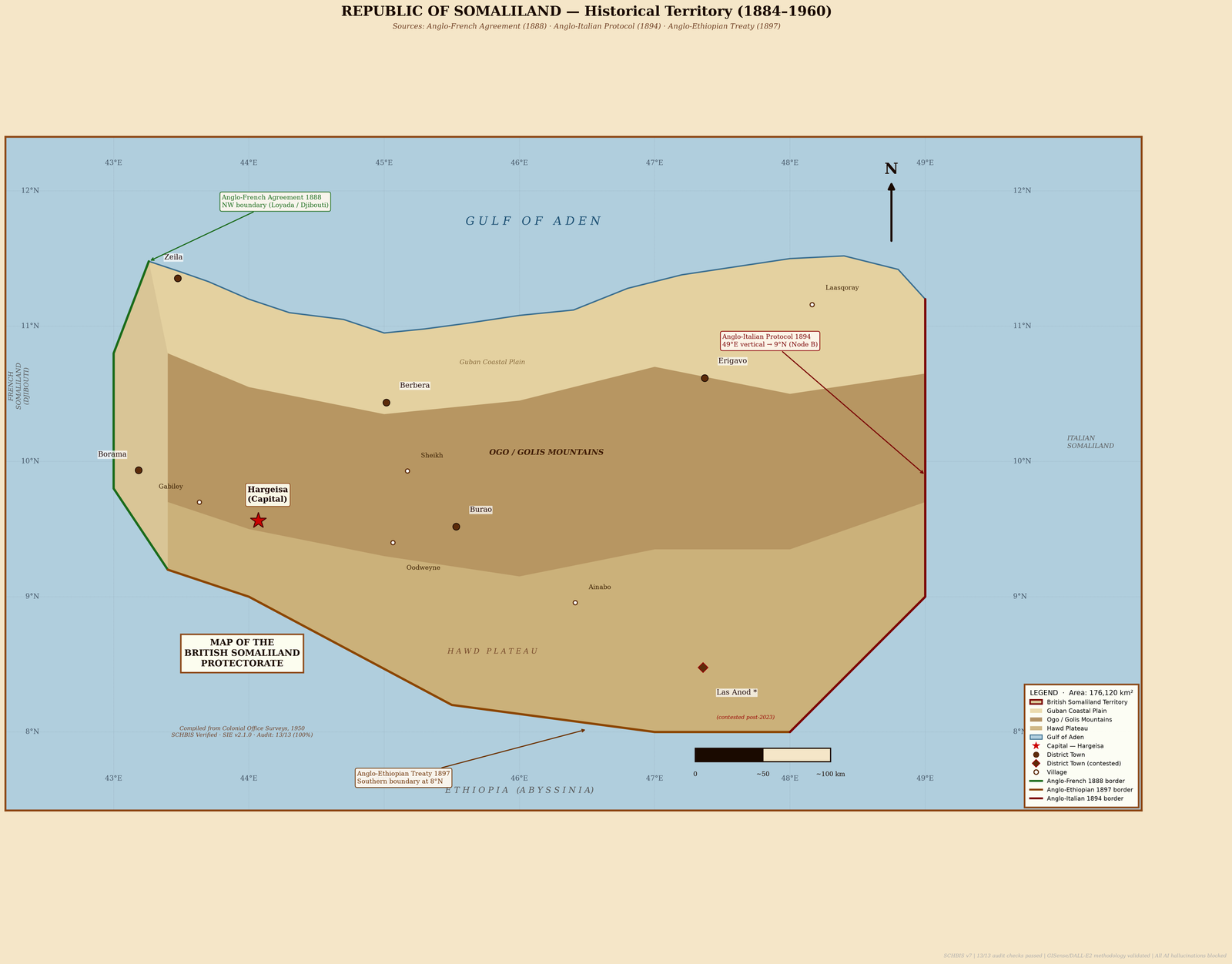 Hargeisa City Map